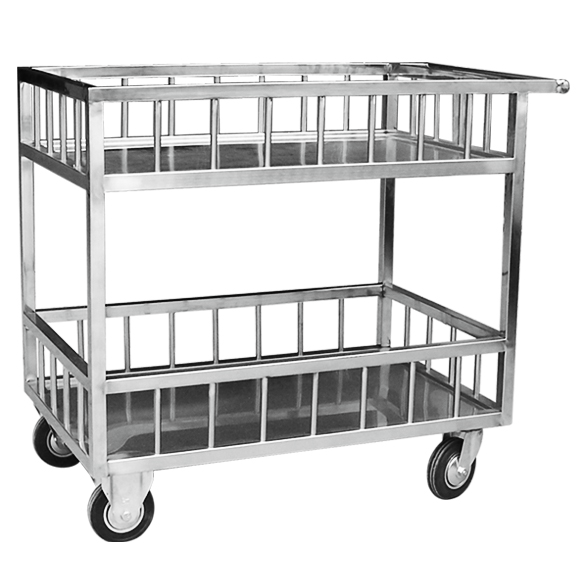 不銹鋼雙層轉運車YC-SH2030